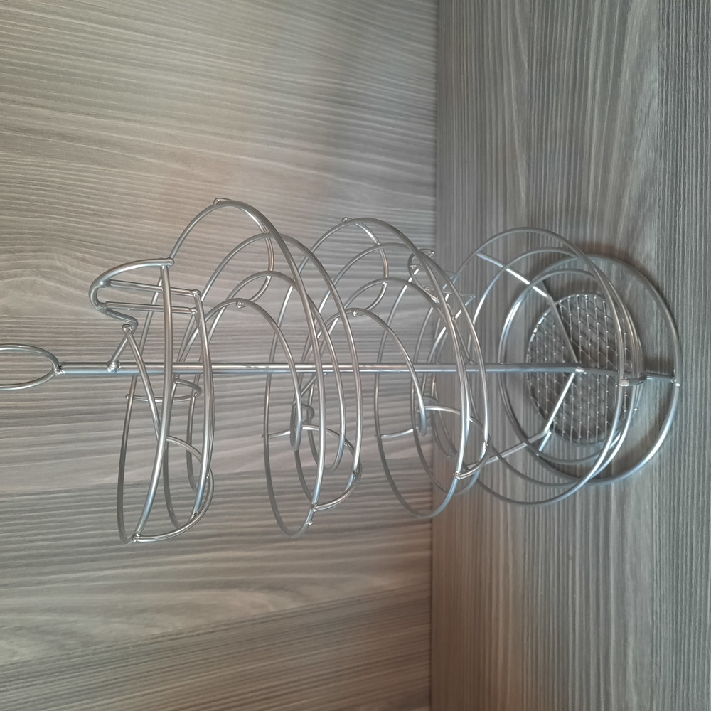 Silver Metal Food Storage Rack - Picture 3 of 5
